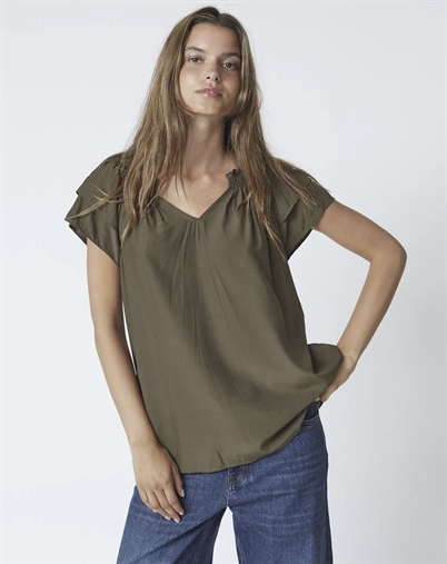 Co' Couture - SunriseCC Top - Dark Army